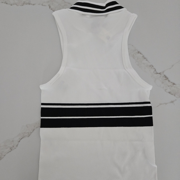 NWT Maeve Ribbed Polo Tank - Picture 9 of 9